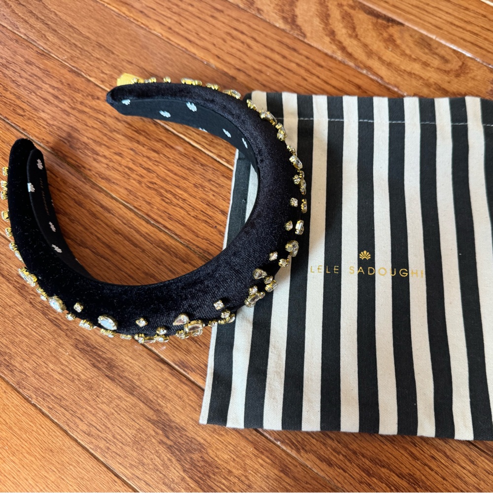 Lele Sadoughi embellished headband